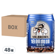 MR.BROWN 伯朗咖啡 藍山風味, 240ml, 48罐