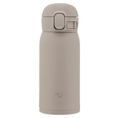 ZOJIRUSHI 象印 不銹鋼真空保溫杯 SM-WS36, 卡其灰, 1個, 360ml