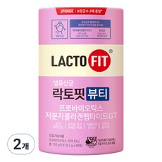 Chong Kun Dang 鍾根堂 LACTO-FIT 益生菌隨身包Beauty版, 120g, 2罐