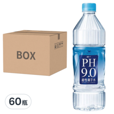 統一 PH9.0 鹼性離子水, 800ml, 60瓶