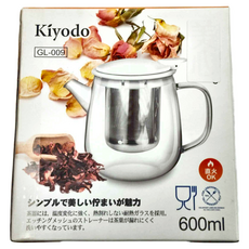 Kiyodo 泡茶壺, 600ml, 1個