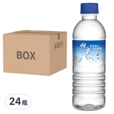 悅氏 礦泉水 隨手瓶, 330ml, 24瓶