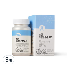 維他命屋皮膚透明質酸 240 60g, 60顆, 3罐