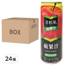 Minute Maid 美粒果 蘋果汁, 320ml, 24罐