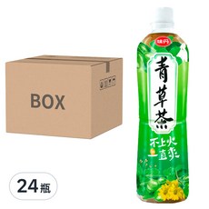 味丹 心茶道健康青草茶, 560ml, 24瓶