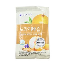 BOTO 桔梗水梨風味汁, 80ml, 100包