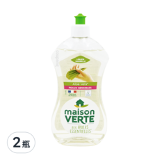 maison VERTE 綠墅 蘆薈敏肌精油洗碗精, 500ml, 2瓶