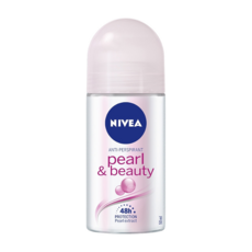 NIVEA 妮維雅 珍珠煥采系列 止汗爽身乳液, 50ml, 1瓶