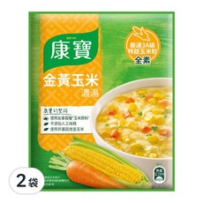 Knorr 康寶 濃湯 自然原味金黃玉米 2入, 112.6g, 2袋