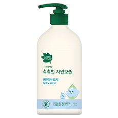 GREEN FINGER 綠手指 Chokchok 三效保濕嬰幼兒沐浴乳, 500ml, 1瓶