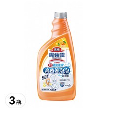 Kao 花王 Magiclean 魔術靈 高密泡馬桶清潔劑更替瓶, 500ml, 3瓶