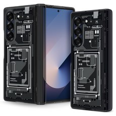 Spigen 透明超薄全覆蓋鉸鏈保護超混合專業手機殼 ACS07834