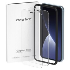 RORENTECH 鋼化玻璃螢幕保護膜 2入, 1組