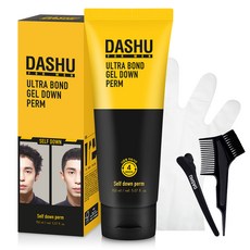 DASHU 男性強力壓貼燙髮膠組, 100ml, 1組