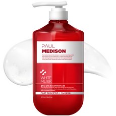 PAUL MEDISON Deep-red快速健髮香氛洗髮精 白麝香, 1077ml, 1瓶