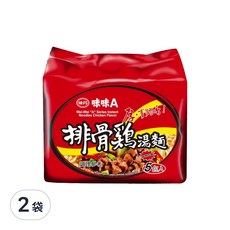 味丹 味味A 排骨雞湯麵 90g, 10包