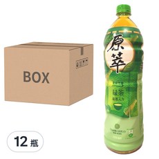 原萃 日式綠茶, 1250ml, 12瓶