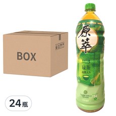 原萃 日式綠茶, 1250ml, 24瓶