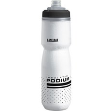 CAMELBAK Podium Chill 單車保溫水壺, 白色 黑色, 710ml, 1個