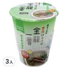 金龍一番 酸菜鴨肉杯冬粉 41g, 3入