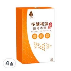 Tsuie 日濢 多醣褐藻接骨木莓膠囊, 700mg, 30顆, 4盒