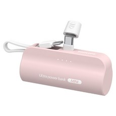 PHILIPS 飛利浦 行動電源 TypeC 4900mAh 79 x 48 x 27mm 97.8g, DLP2550CP/96, 粉色, 1個