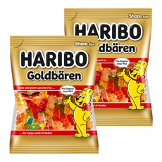 HARIBO 哈瑞寶 小熊QQ水果軟糖, 200g, 2包