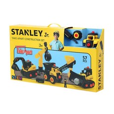 STANLEY Jr. 組裝工程車 M3-SY, 經典建築工程套組, 1組