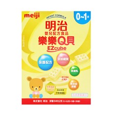 meiji 明治 樂樂Q貝配方食品 1號, 540g, 1盒