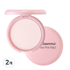 The Saem Saemmul 完美毛孔粉餅粉 11g, 單色, 2個