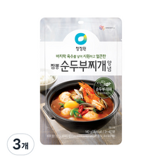 Chung Jung One 清淨園 海鮮嫩豆腐鍋醬料包, 140g, 3個
