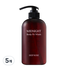 CHARMZONE Midnight緊緻沐浴露 濃郁玫瑰香味, 500ml, 5個