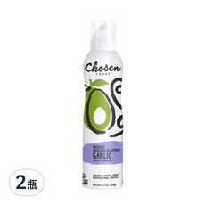 Chosen FOODS 噴霧式酪梨油 蒜香風味, 140ml, 2瓶