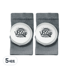 Veissue 成人減震護具 混灰色 M, 5組