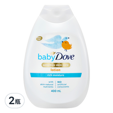 Dove 多芬 嬰兒保濕乳液 滋潤保濕, 400ml, 2瓶