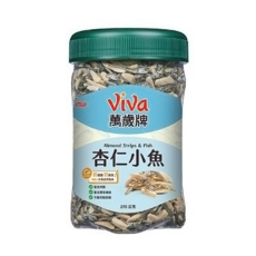 ViVa 萬歲牌 杏仁小魚, 270g, 1罐