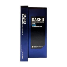 DASHU 男士用雙頭眉筆, 深灰色, 1支