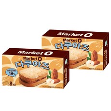 Market O 達克瓦茲杏仁夾心餅乾, 176克, 2盒