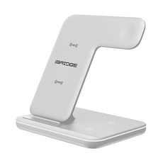 iBRIDGE 15W極速三合一無線充電器 IBW006, 白色, 1個