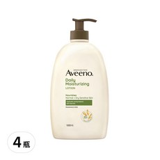 Aveeno 艾惟諾 燕麥保濕乳 無香, 1000ml, 4瓶