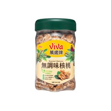 ViVa 萬歲牌 無調味核桃, 290g, 1罐