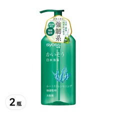 syoss 絲蘊 強健髮根洗髮露 日本海藻, 420ml, 2瓶