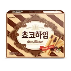 CROWN 皇冠 巧克力夾心威化酥, 284g, 1盒