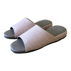 i Slippers 極致風格 厚跟紓壓皮質室內拖鞋, 精品藕, 1雙