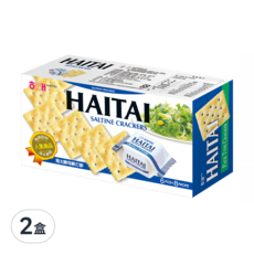 HAITAI 海太 酵母蘇打餅, 162g, 2盒