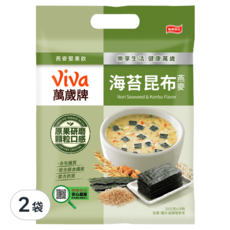 ViVa 萬歲牌 燕麥堅果飲 海苔昆布, 32g, 10包, 2袋