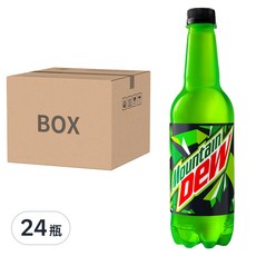 Mountain Dew 激浪 汽水, 500ml, 24瓶