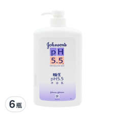 Johnson's 嬌生 PH5.5沐浴乳, 1L, 6瓶