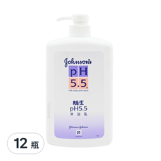 Johnson's 嬌生 PH5.5沐浴乳, 1L, 12瓶