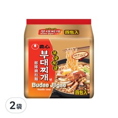 NONGSHIM 農心 部隊鍋拉麵, 4包, 2袋